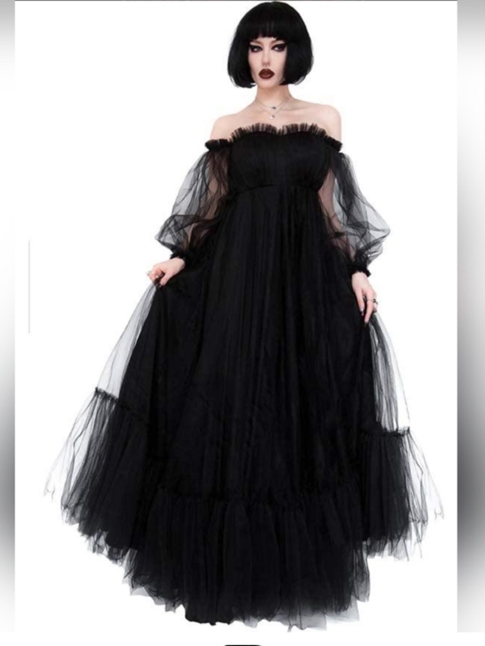 NWT LE FOXBLOOD Aurora Gown Sz M - Picture 5 of 14